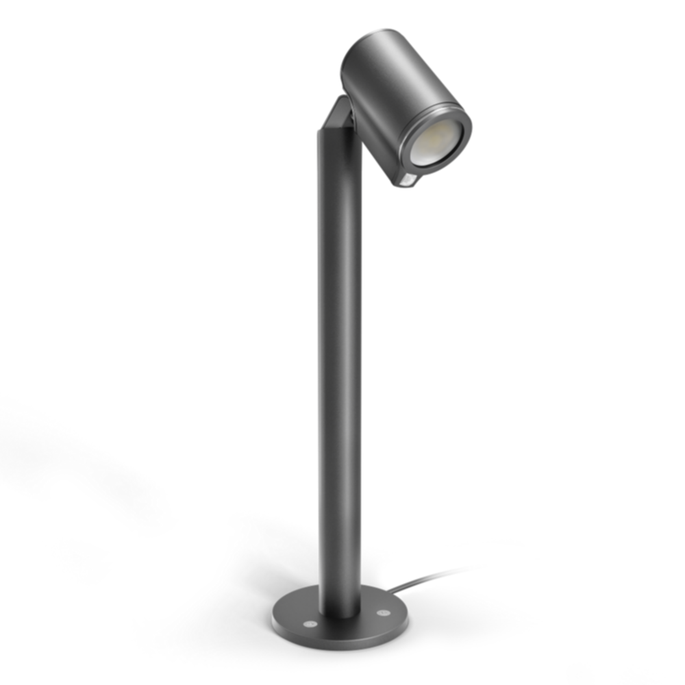 Borne LED extérieur avec détecteur et Bluetooth Spot Way SC anthracite - STEINEL