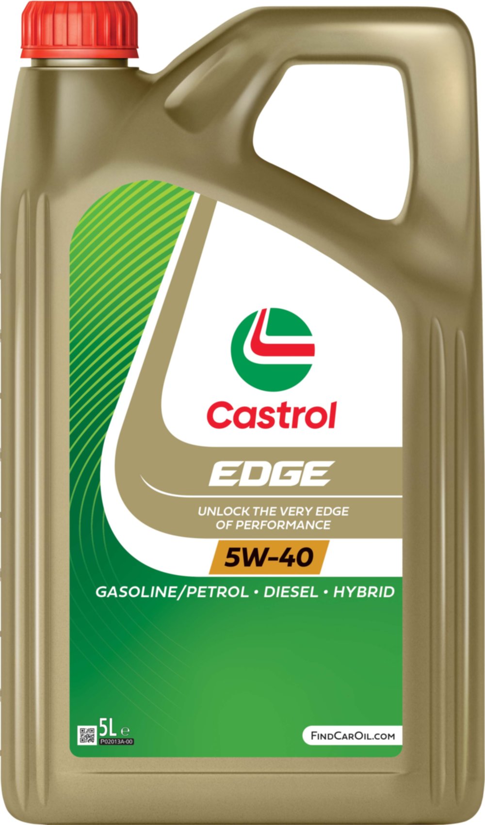 Huile pour moteur automobile EDGE 5W-40 5L - CASTROL