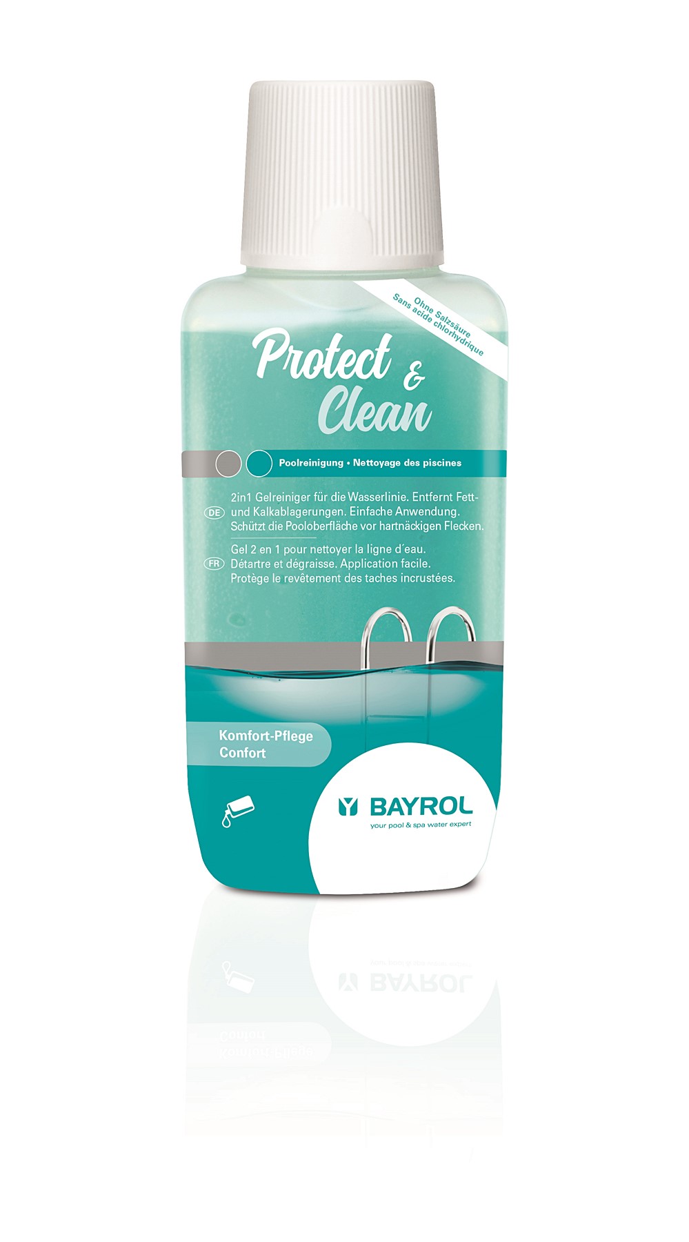 Traitement piscine ligne d'eau Protect and Clean 350ml - BAYROL