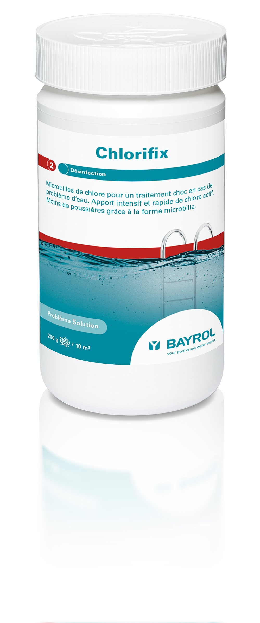 Traitement piscine Chlorifix 1kg - BAYROL