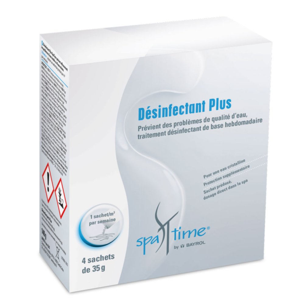 Granulés spa Désinfectant Plus 0,14kg - SPA TIME