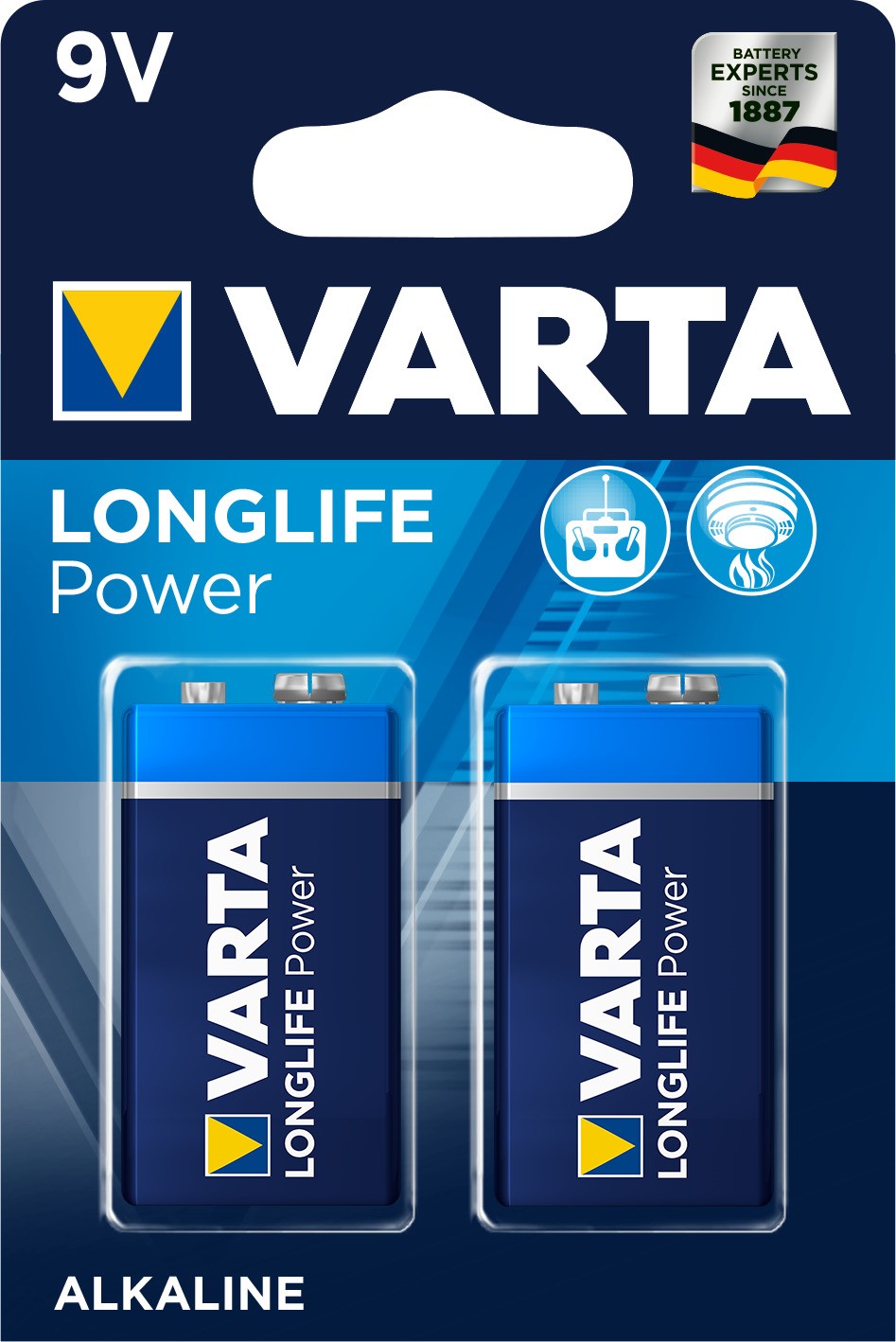 Pile Varta High Energy 6LR61 9V Blister2 VARTA