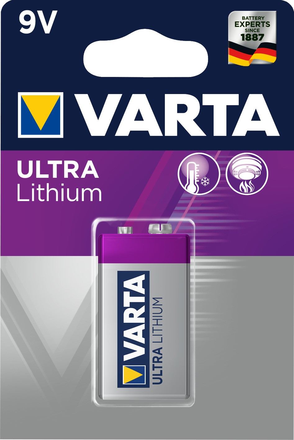 Pile Varta Lithium Professional 9V Blister1 VARTA