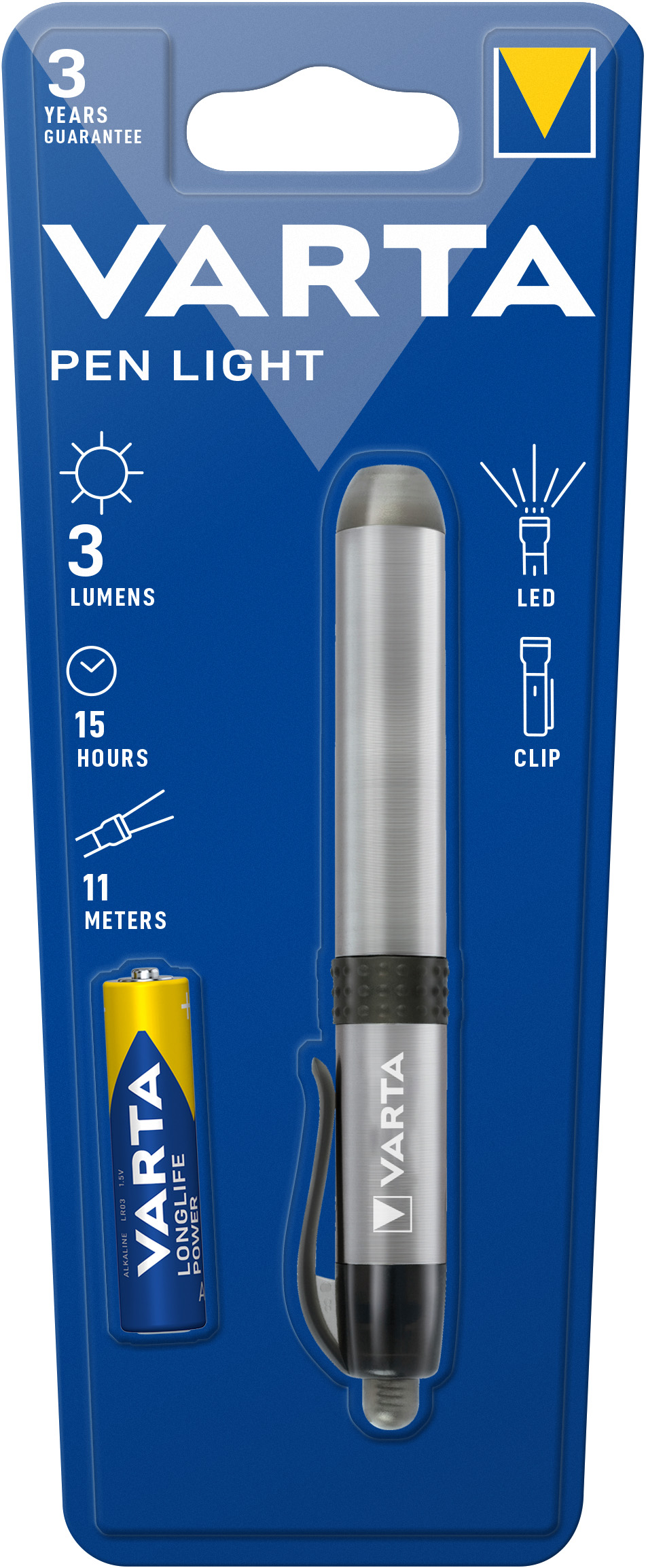 Stylo lumineux led pen light - 1 lr03 incluse