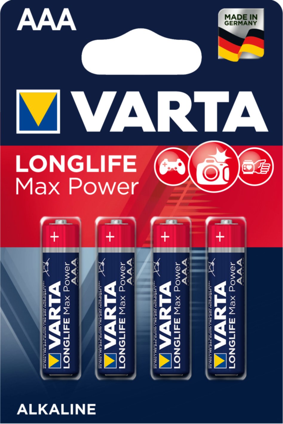 Pile lr03 aaa longlife max power X4