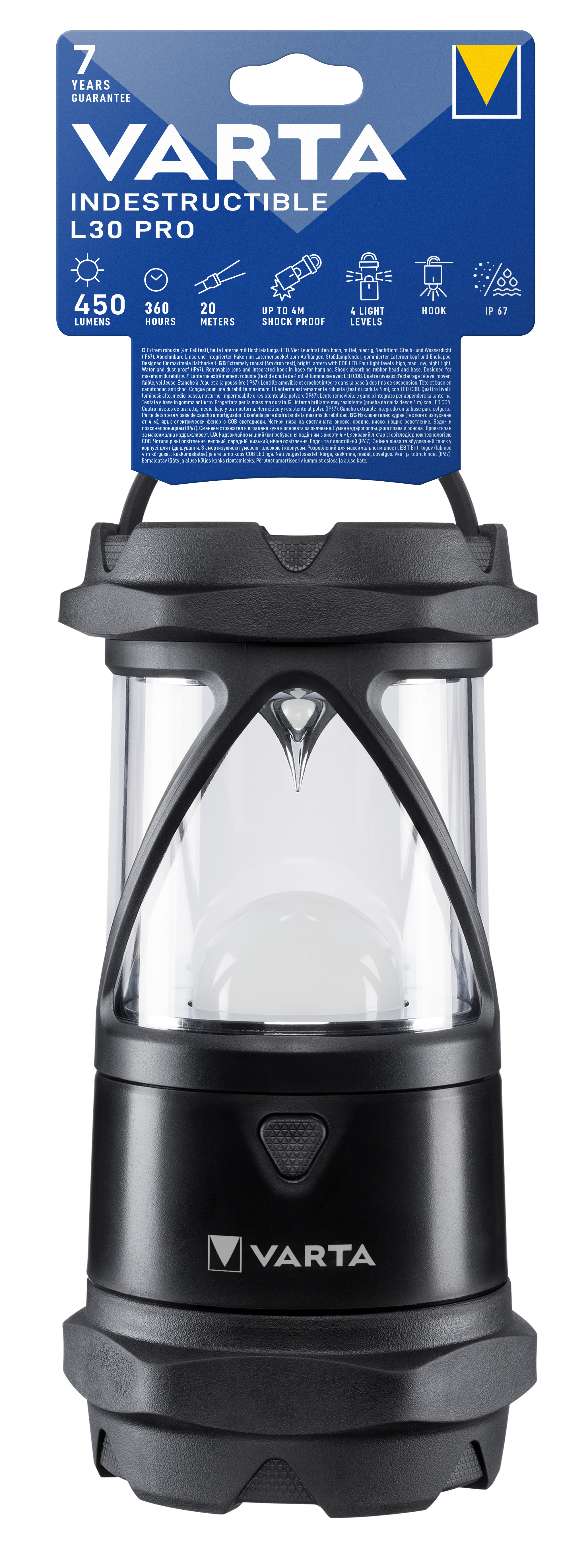 Lampe frontale x-treme l30 lantern led 3 d