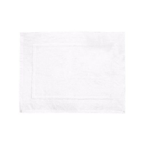 Tapis de bain coton Paradise 50x70cm très absorbant blanc - WENKO