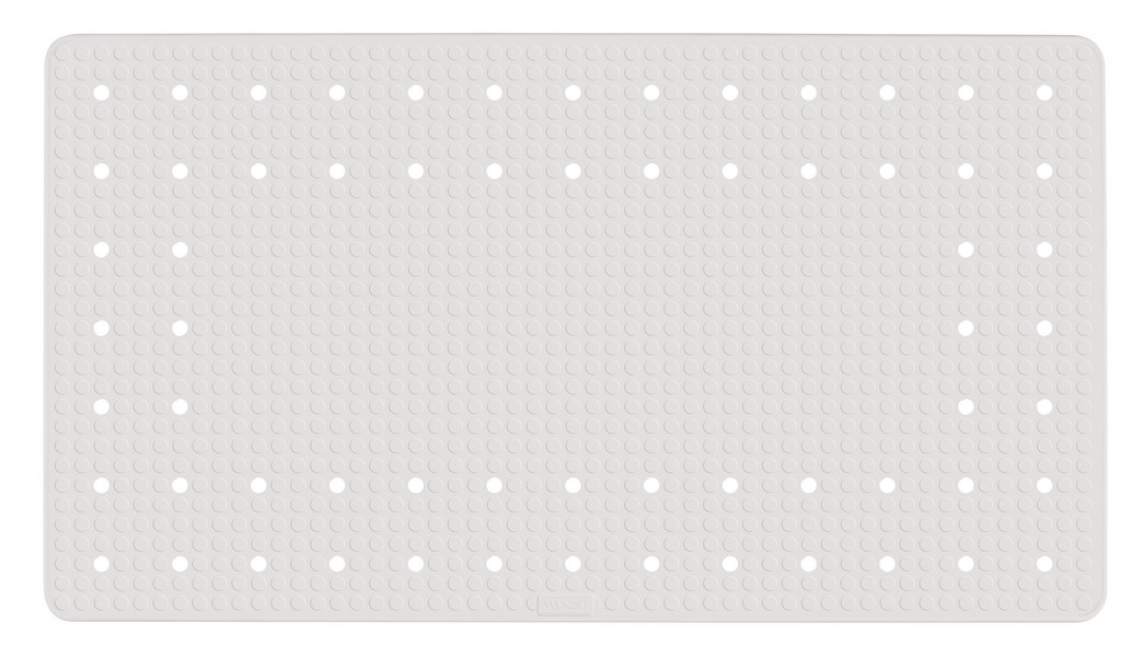 Tapis de bain mirasol 69x39 cm, blanc