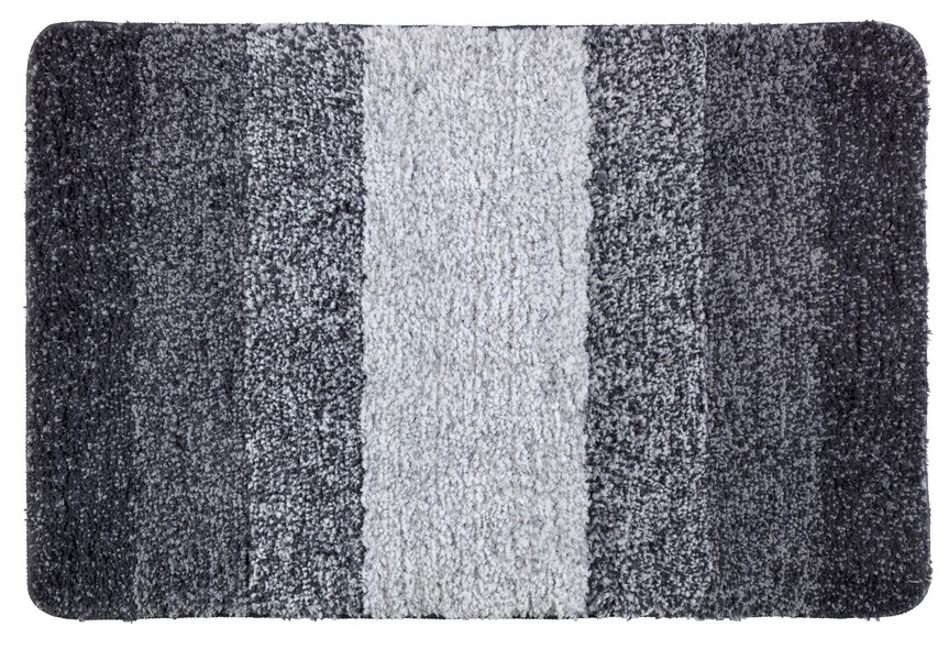 Tapis d.bain luso gris 60x90 cm micropoly