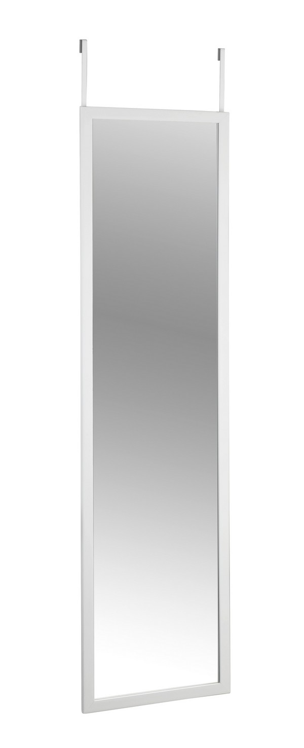 Miroir pour porte Arcadia blanc