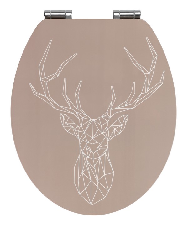 Abattant stag mdf/bambou