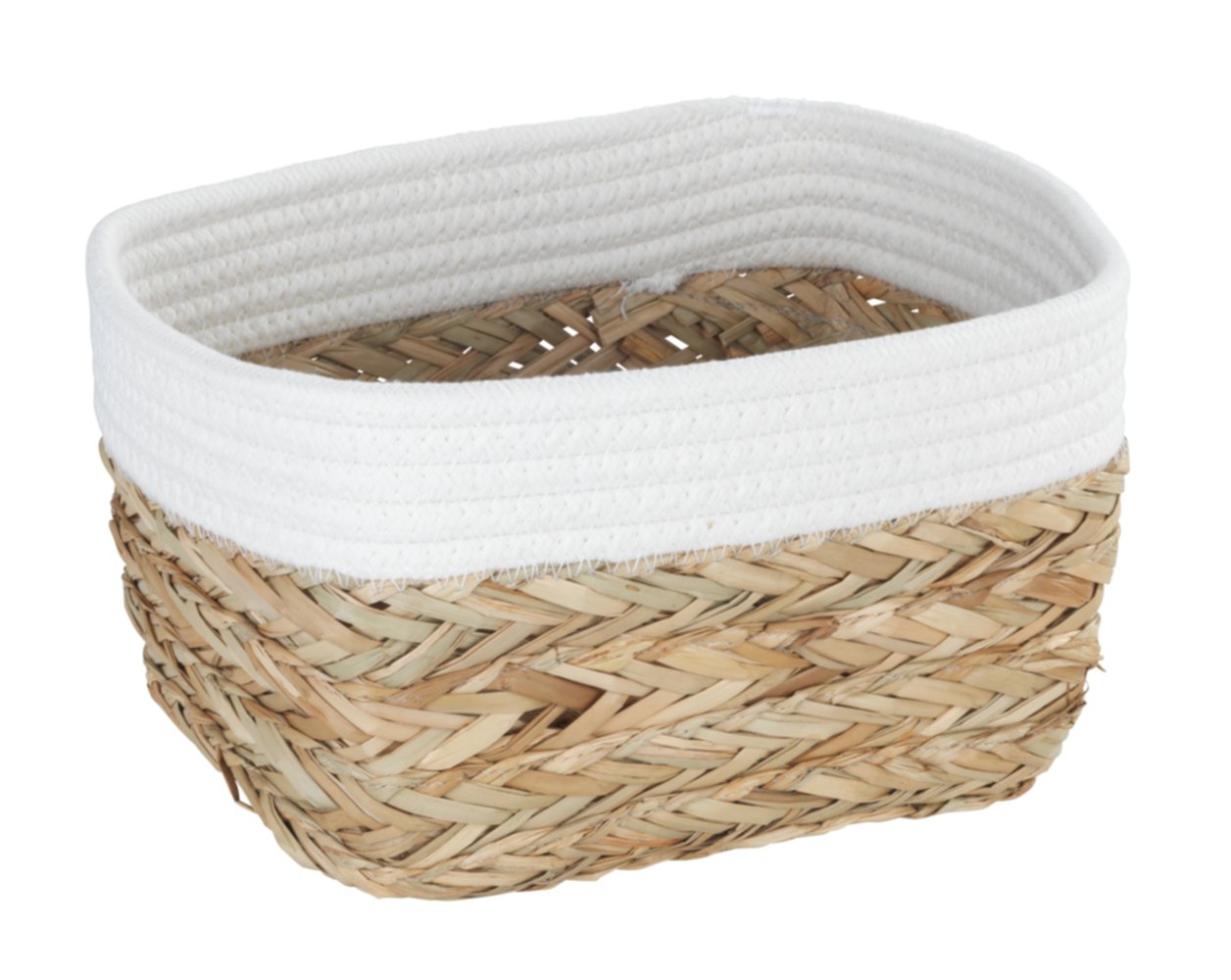 Panier de Rangement salle de bain Rika M Blanc 