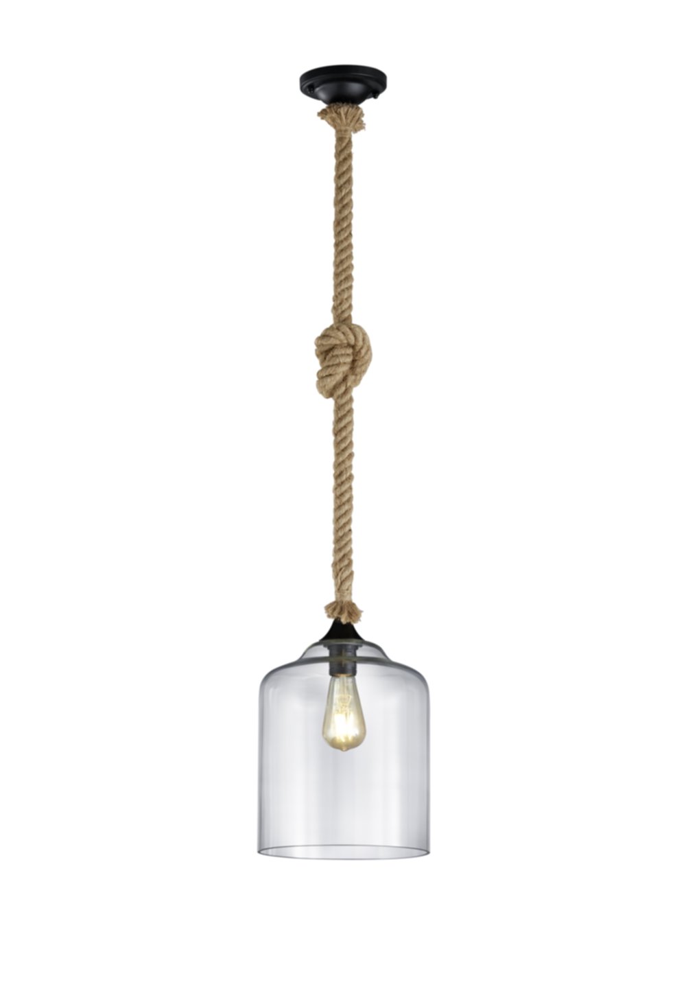 Suspension Judith Noir H.150cm - TRIO