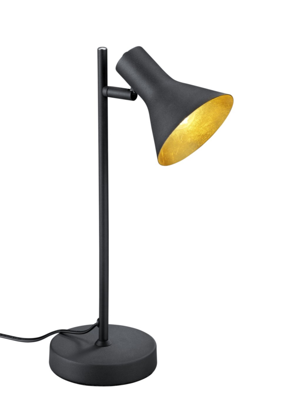 Lampe de Table Nina Noir H.39cm - REALITY