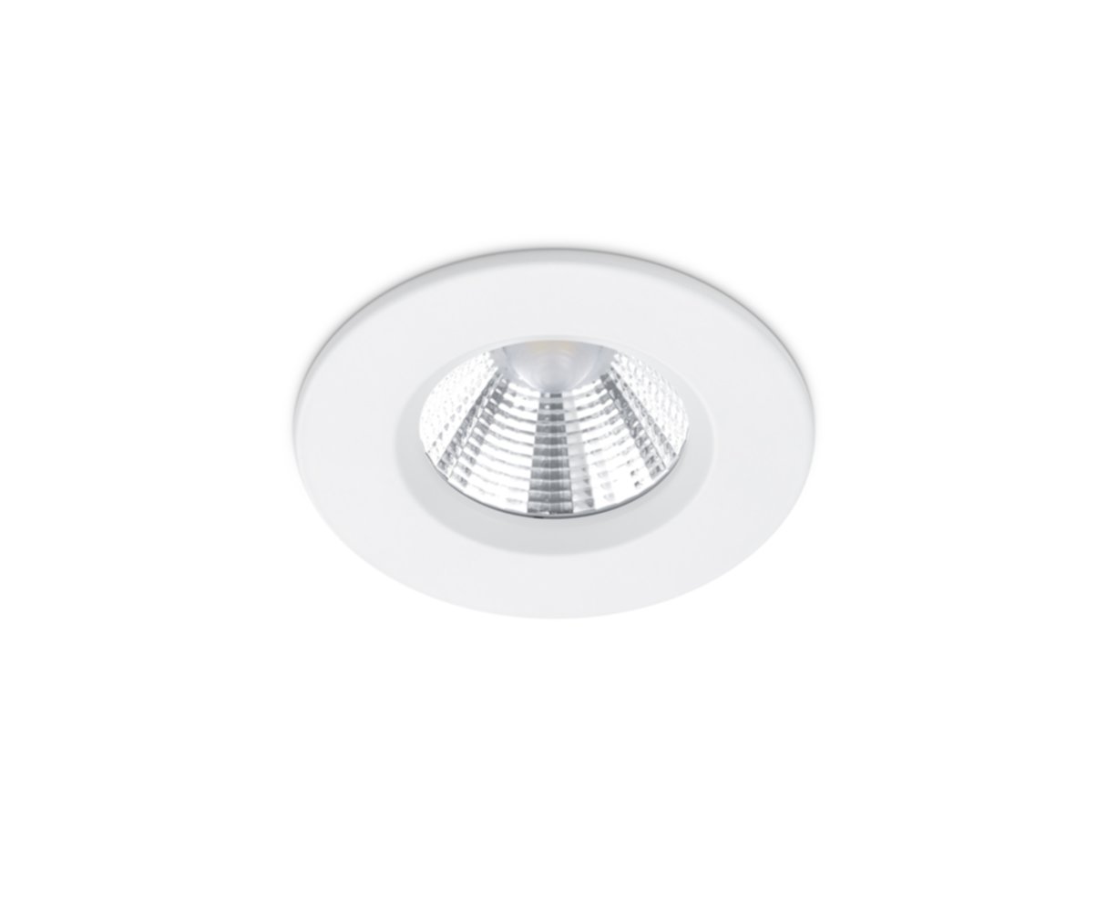 Éclairage Encastré Zagros Blanc Mat Métal Inclus 1xSMD 5,5W 1x345Lm 3000K - TRIO