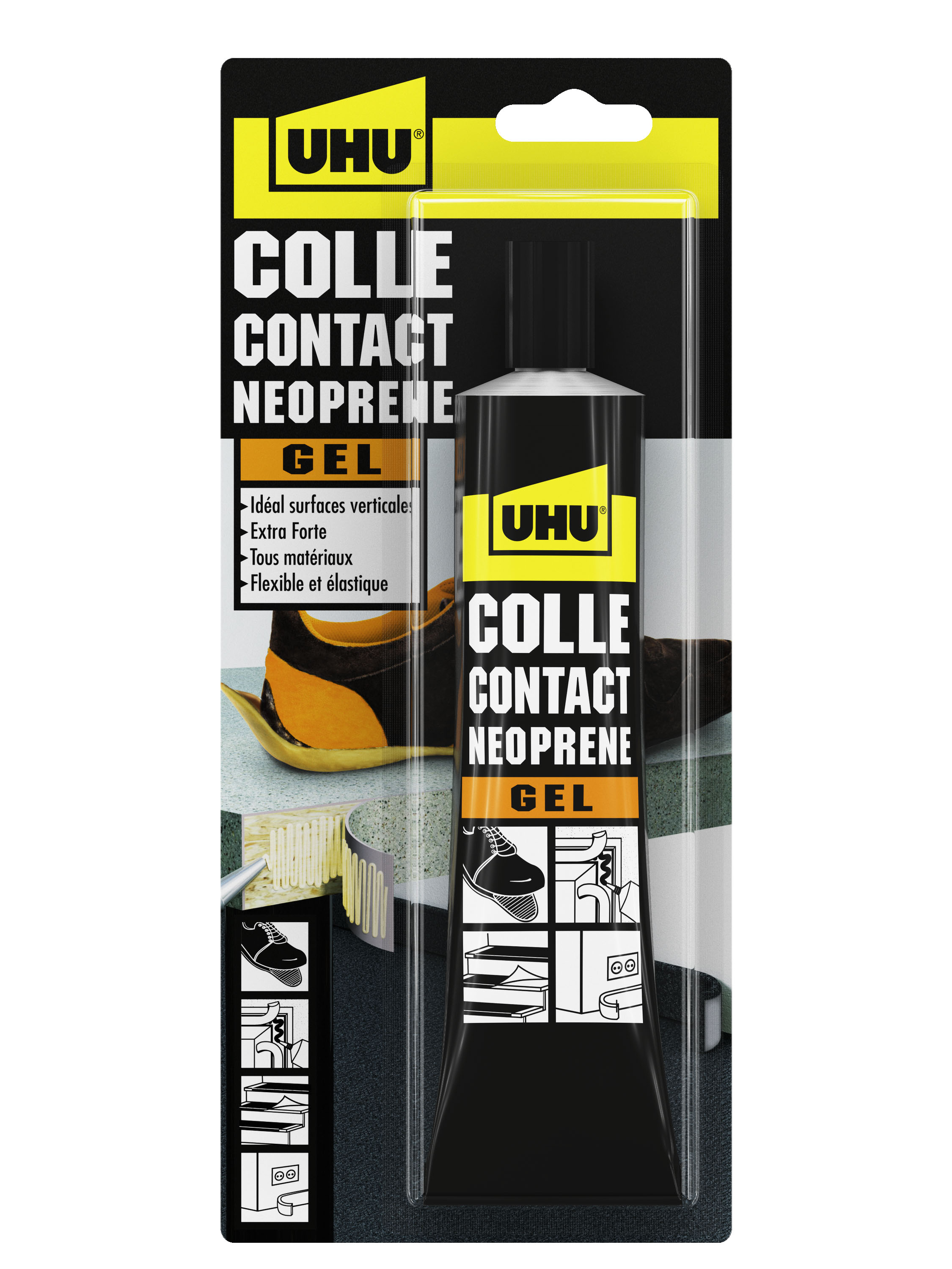 Uhu contact gel tube 120g 