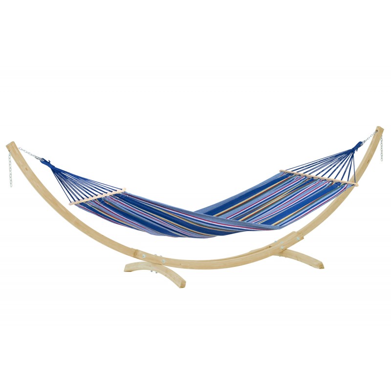 Hamac avec support en bois Starset Ocean 100 x 200cm