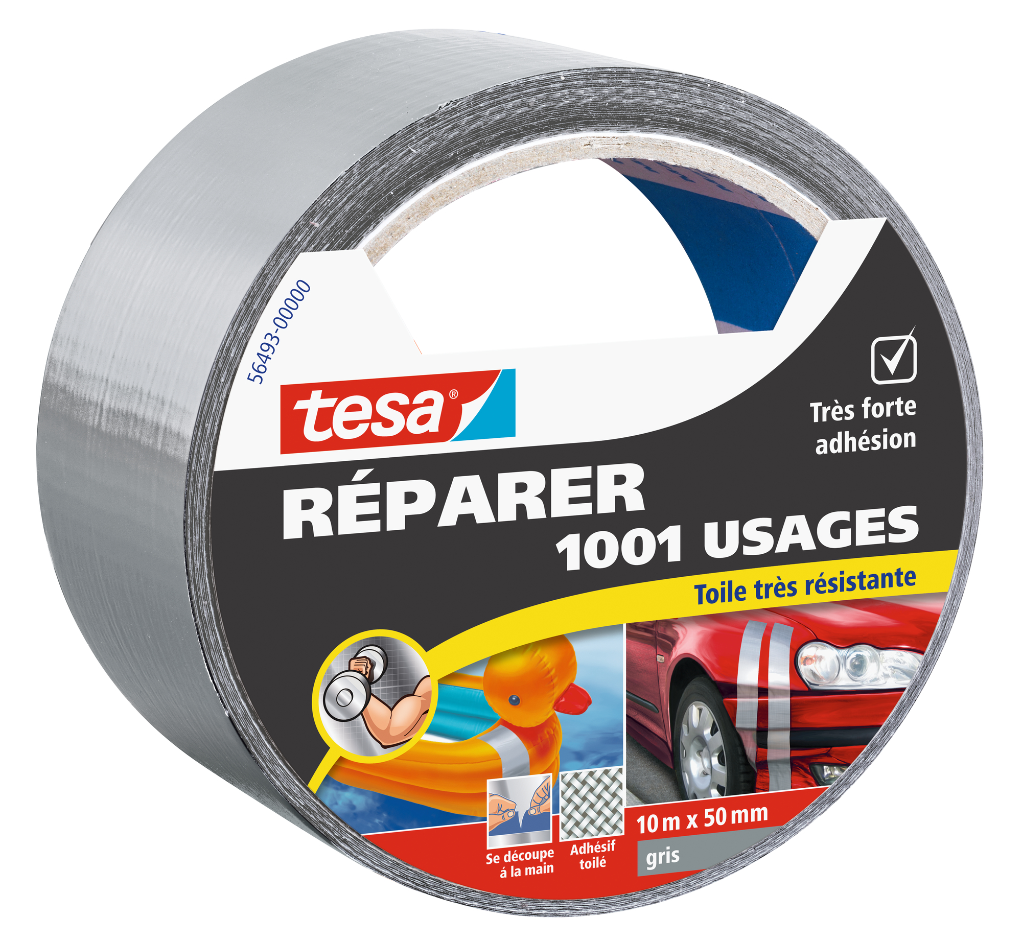 Adhésif réparer 1001 gris 10mx48mm