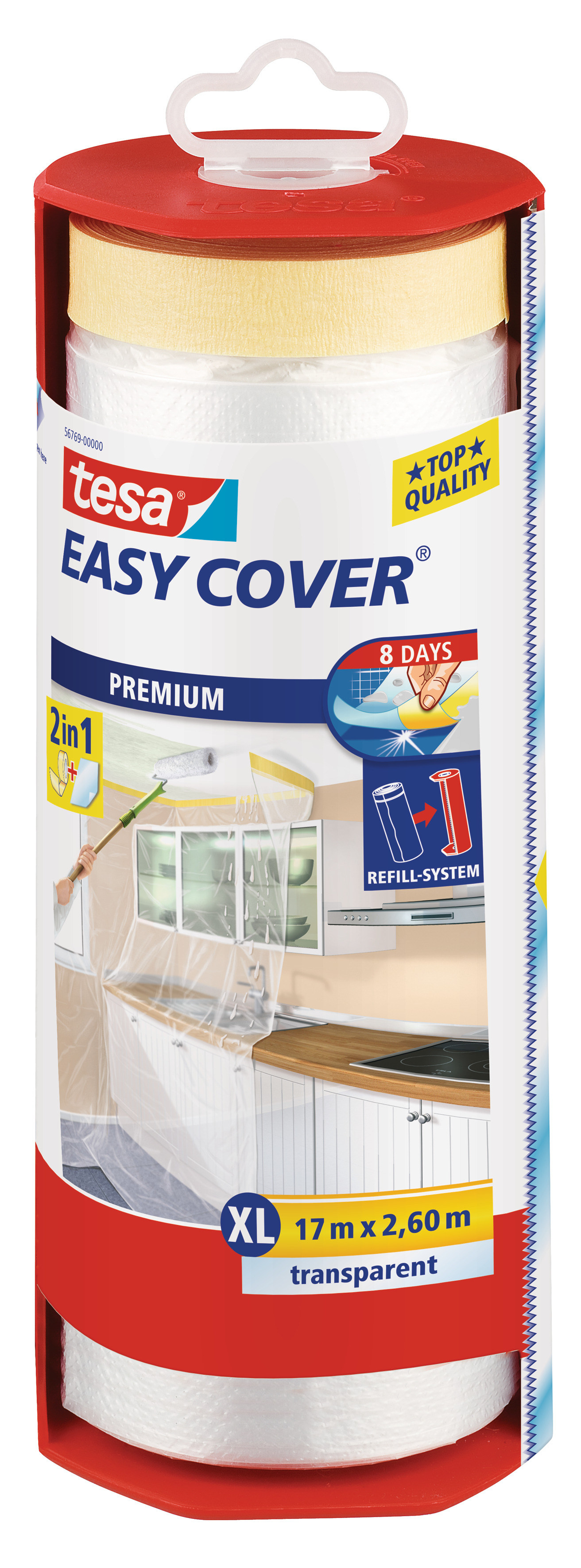 Dérouleur + easy cover premium xl 17m 2600mm