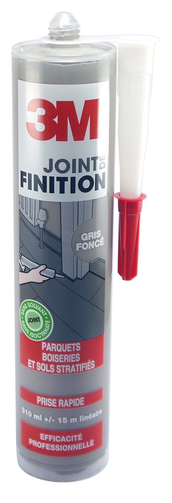 Joint 3m finition gris fonce