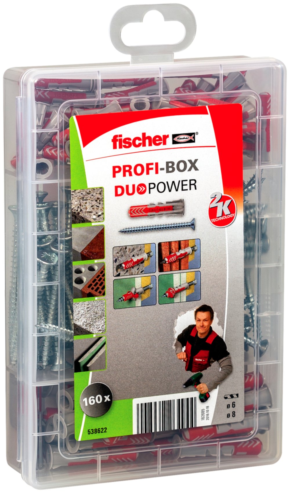 Profi-Box DuoPower chevilles avec vis