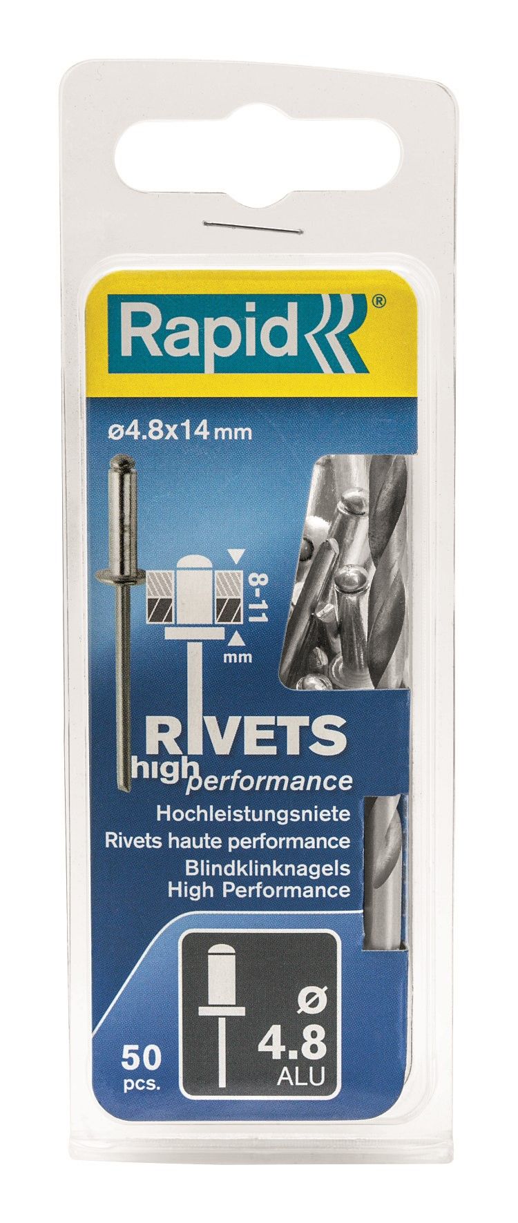 Rivets hautes performances  Ø 4,8 x 14 mm