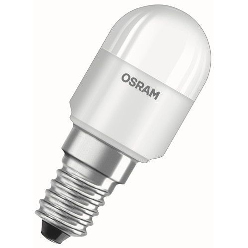 Ampoule LED E14 2,3W mini tube T26 dépolie blanc chaud