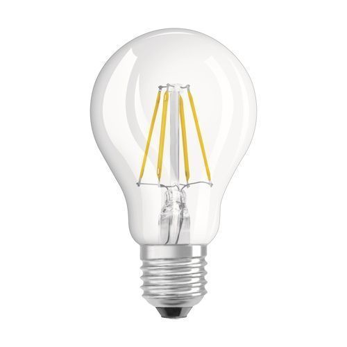 Ampoule LED E27 4W sphérique filament blanc chaud