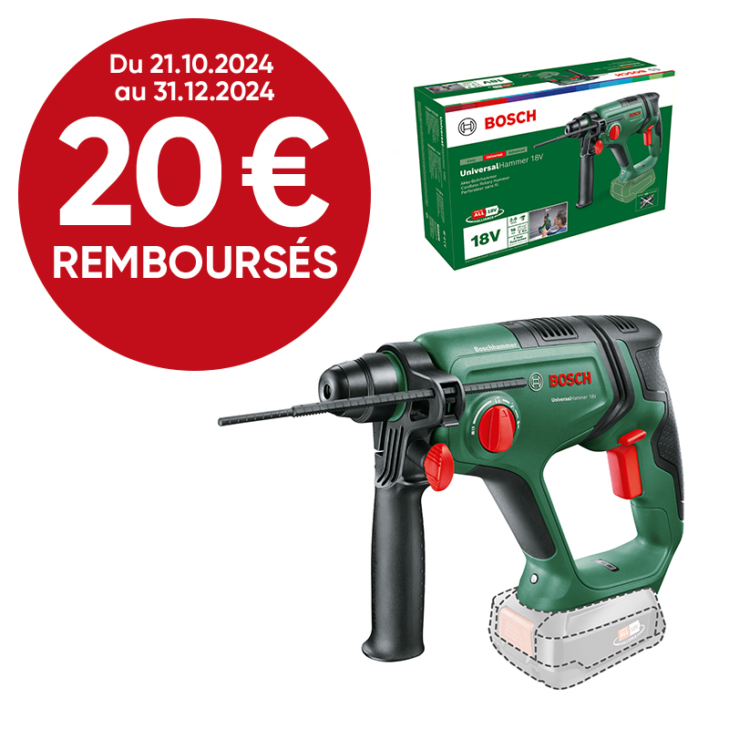 Perforateur sans fil UniversalHammer 18V - BOSCH