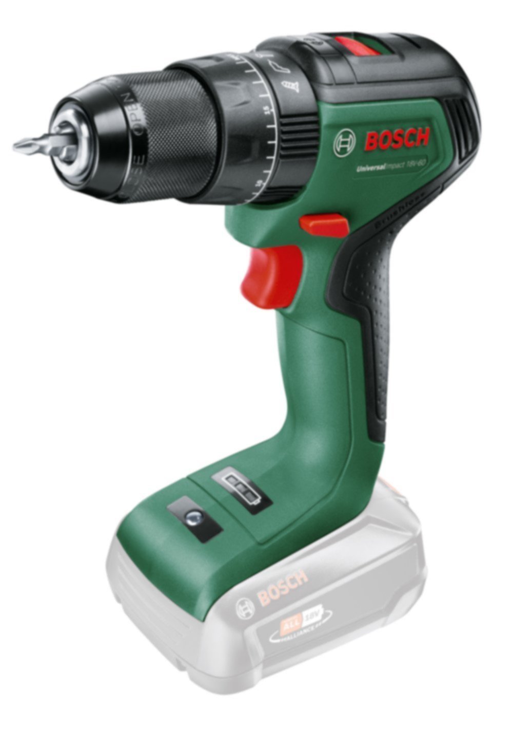 Perceuse-visseuse sans fil UniversalImpact 18V-60 (sans batterie) - BOSCH