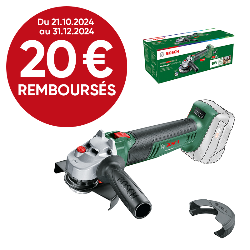 Meuleuse d'angle sans fil UniversalGrind 18V-75 - BOSCH