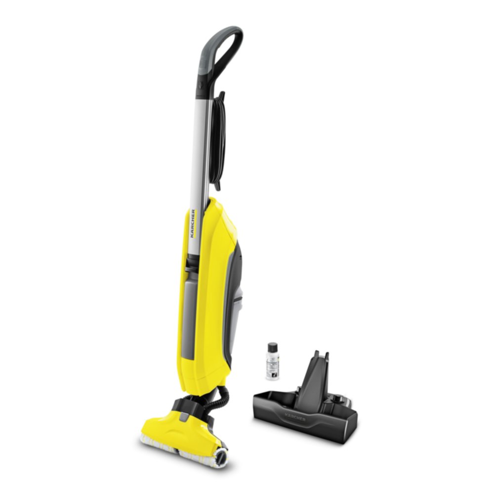 Balai Nettoyeur et aspirateur pour sols FC 5 jaune - KARCHER