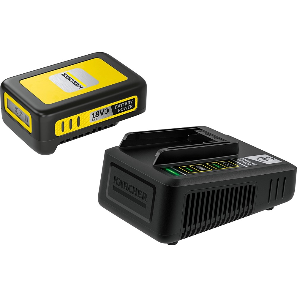 Set batterie power 18v / 2.5 ah + chargeur rapide 