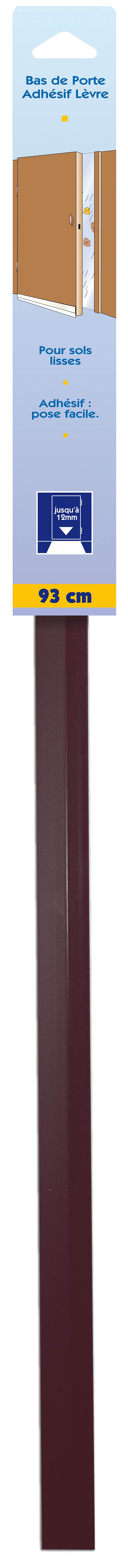 Bas de porte basic marron