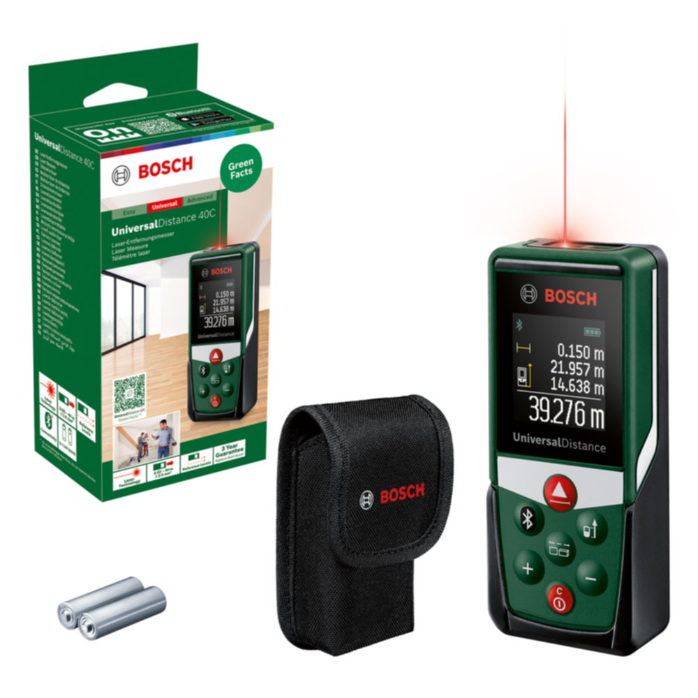 Télémètre laser connecté UniversalDistance 40C 40m - BOSCH