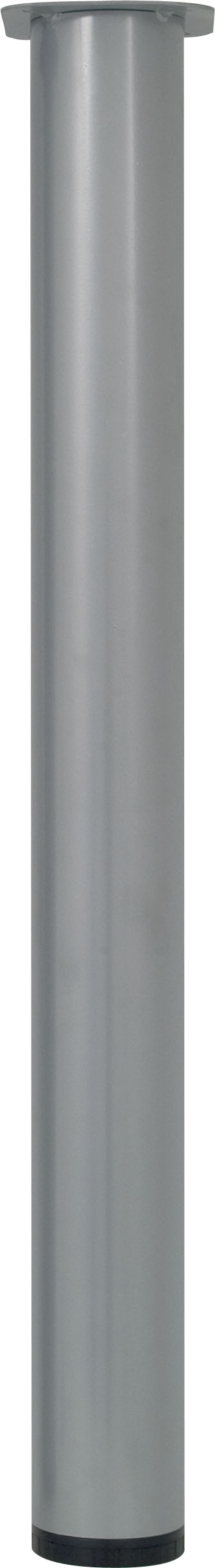 Pied cylindrique gris H.800 Ø60 mm - BAR PLUS