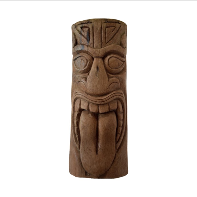 Totem Tiki Haka cocotier 100cm