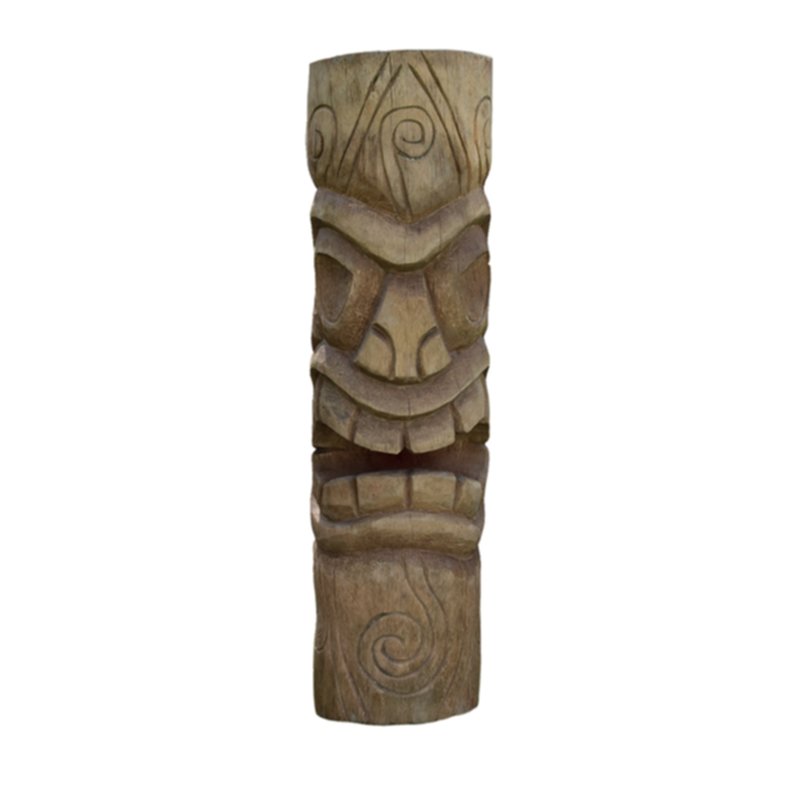 Totem Tiki Mauri cocotier 50cm