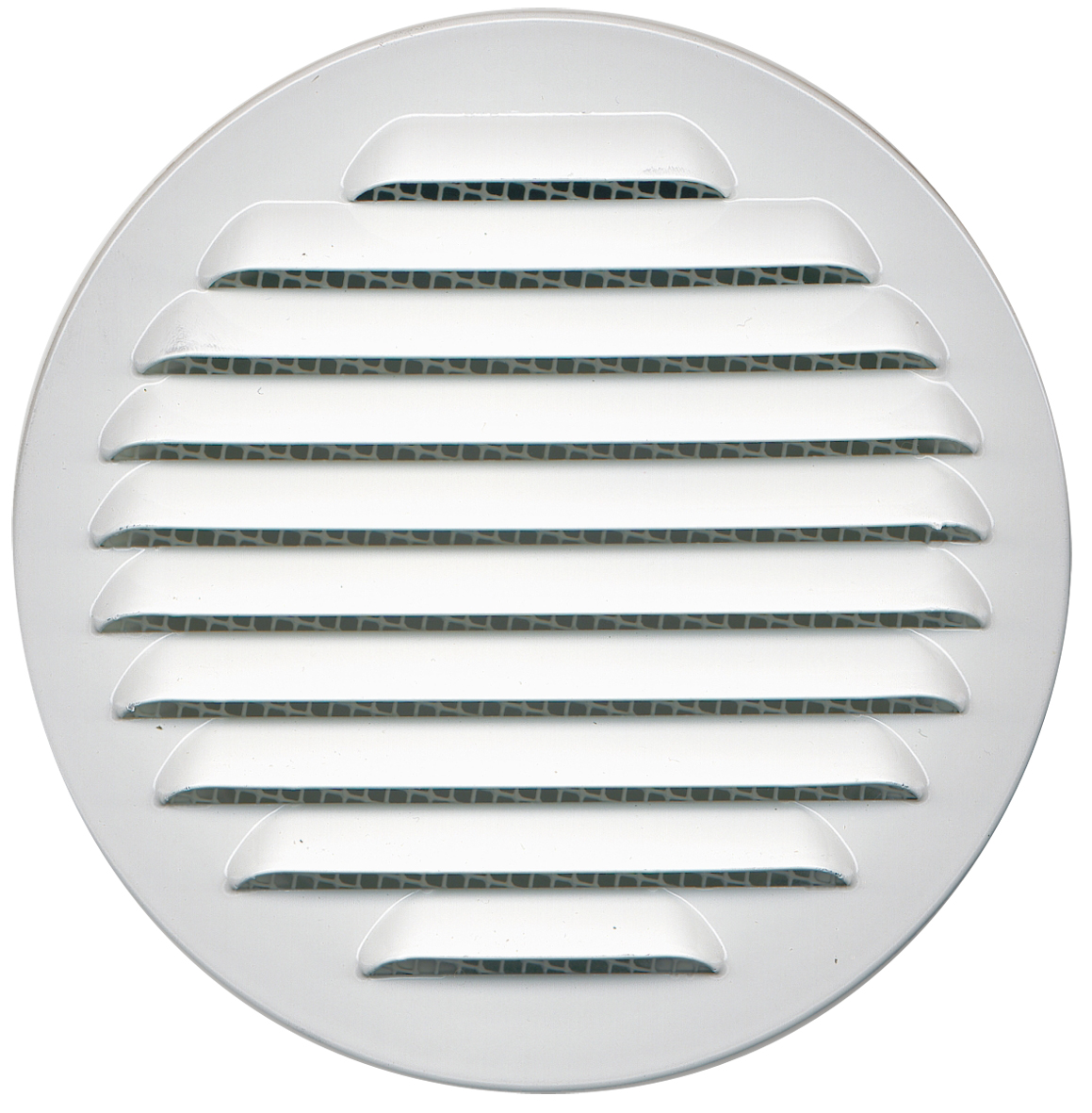 grille aluminium blanc ø110mm - avec moustiquaire - AUTOGYRE