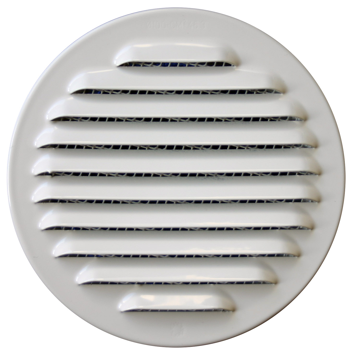 grille aluminium blanc ø150mm - avec moustiquaire - AUTOGYRE