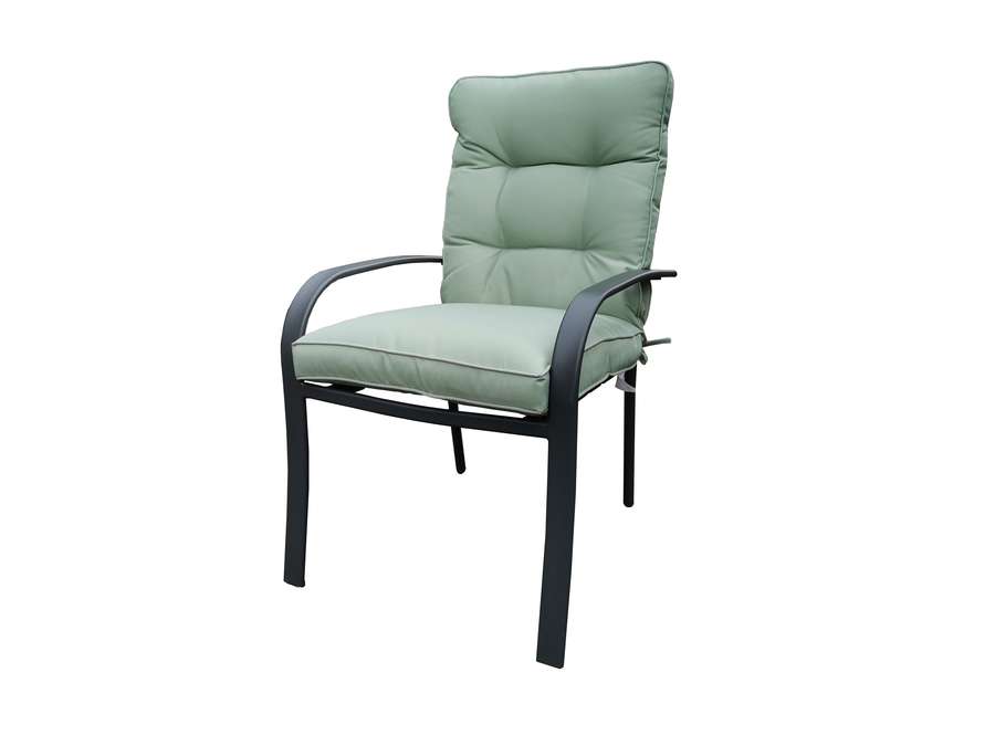 Fauteuil de jardin avec coussin Kary 61,5x79x96cm 