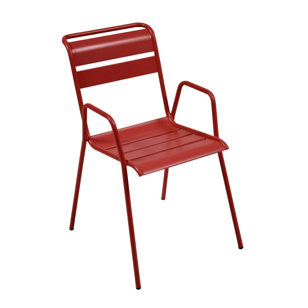 Fauteuil de jardin Bridge Monceau Piment - FERMOB