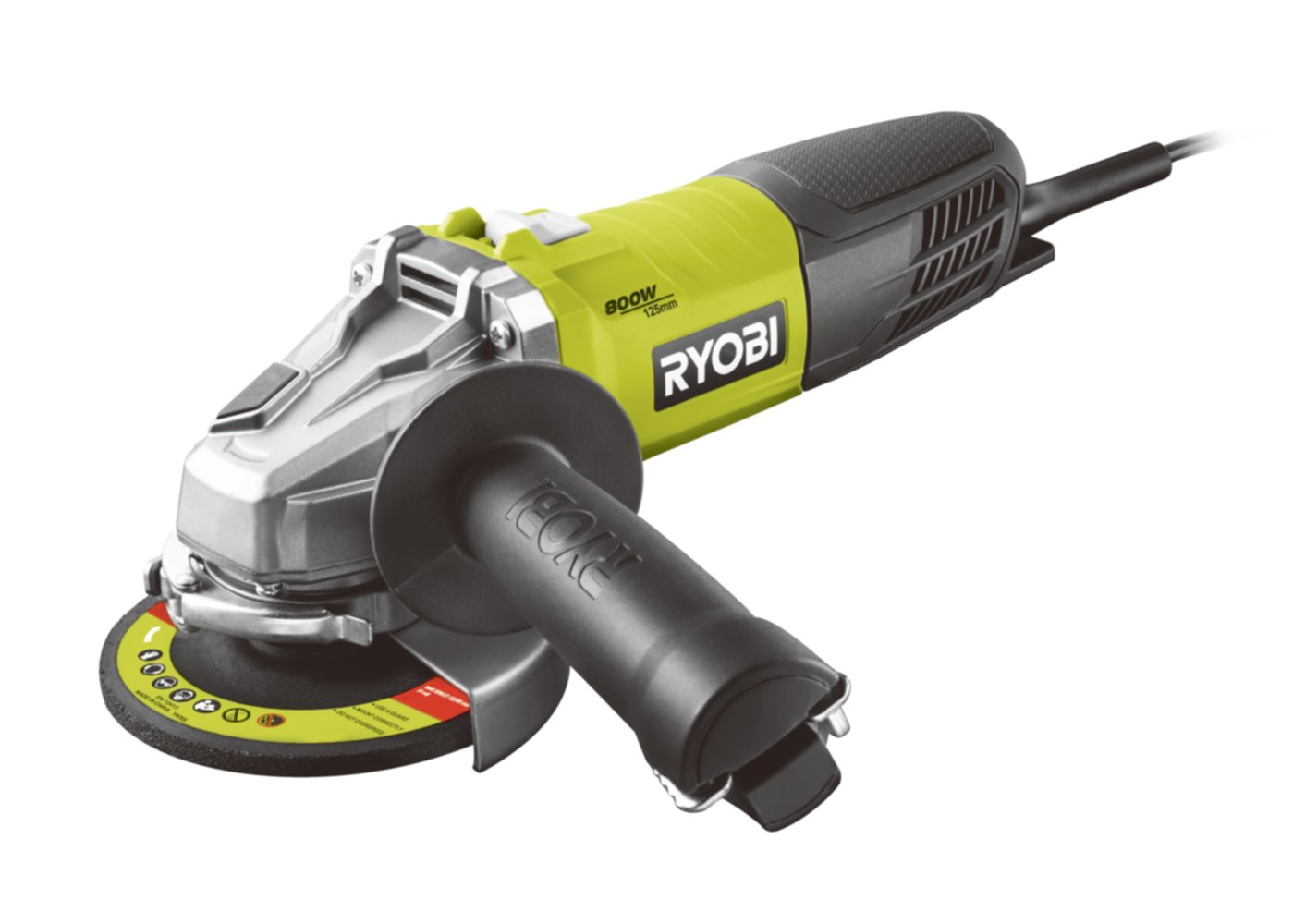 Meuleuse d'angle 800W Ø125 mm - RYOBI