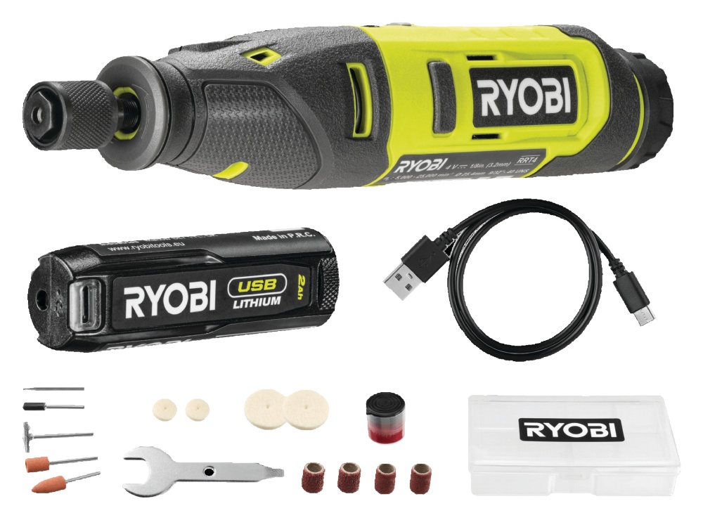 Mini-outil multifonction sans fil USB Lithium 4V - RYOBI