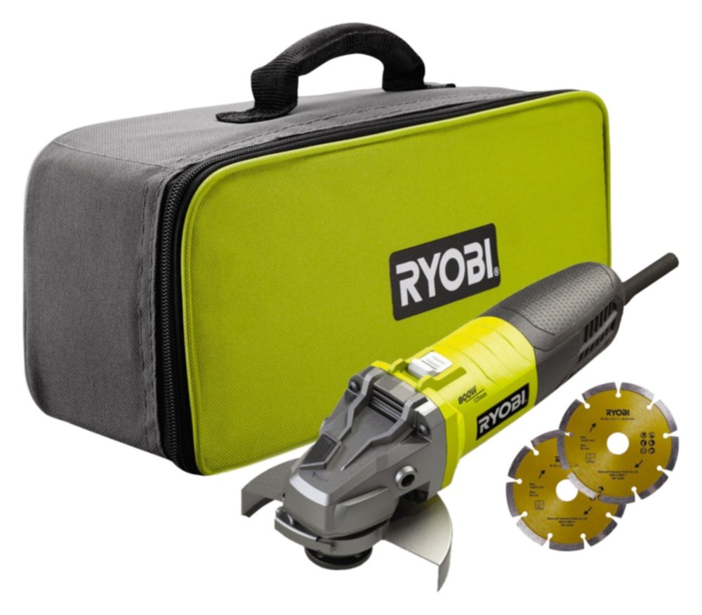 Meuleuse d'angle RAG800G 800W - RYOBI