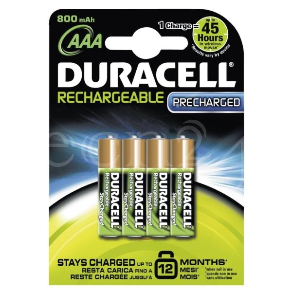 HR03 - AAA 800mAh - Blister x 4 - DURACELL