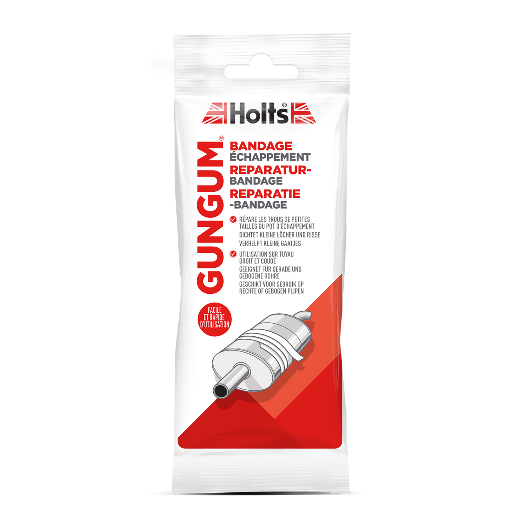 HOLTS Gun Gum bandage échappement