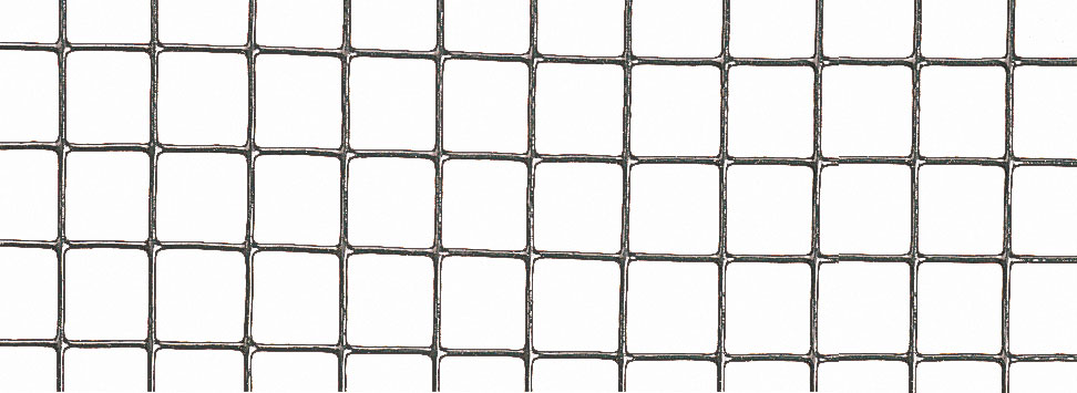 Grillage metal galva carré fensanet 06 ( 6,4x6,4x0,6mm) 1x2,50m - NORTENE
