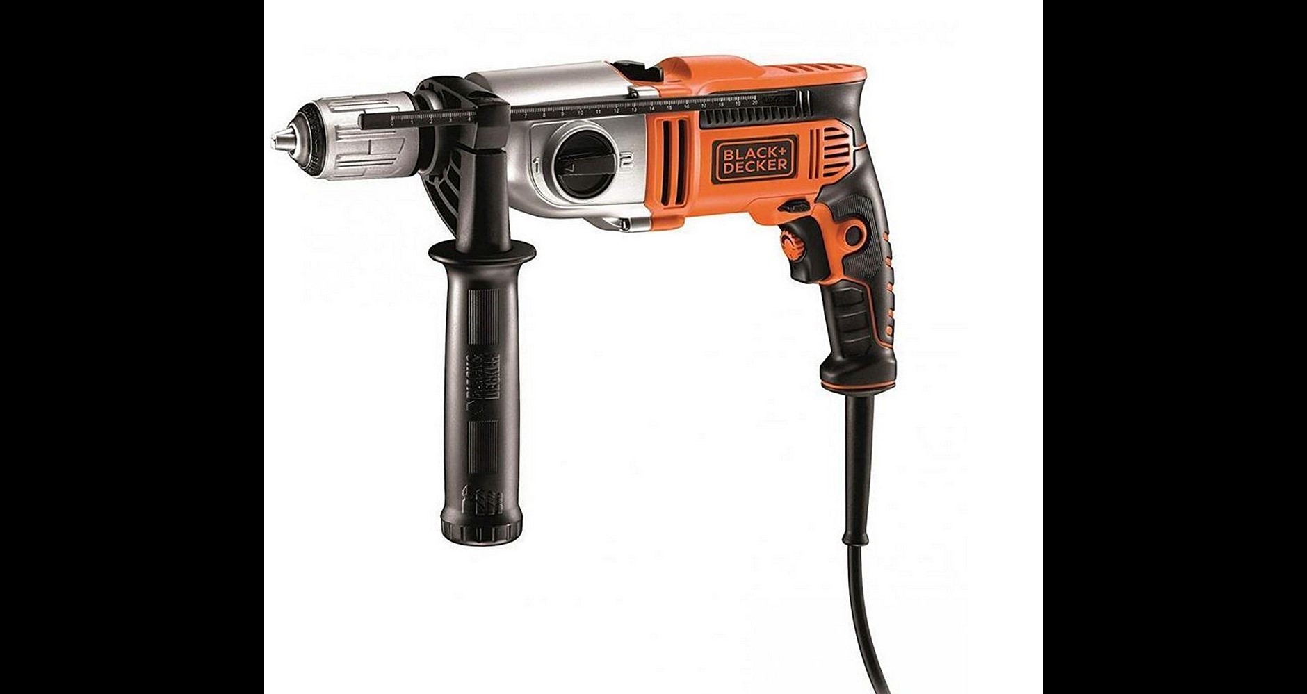 Perceuse à percussion 1100W KR1102K10A-QS - BLACK & DECKER