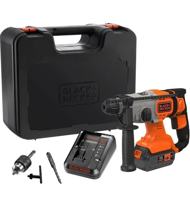 Marteau perforateur BCD900M1K-QW 18V 4Ah - BLACK+DECKER